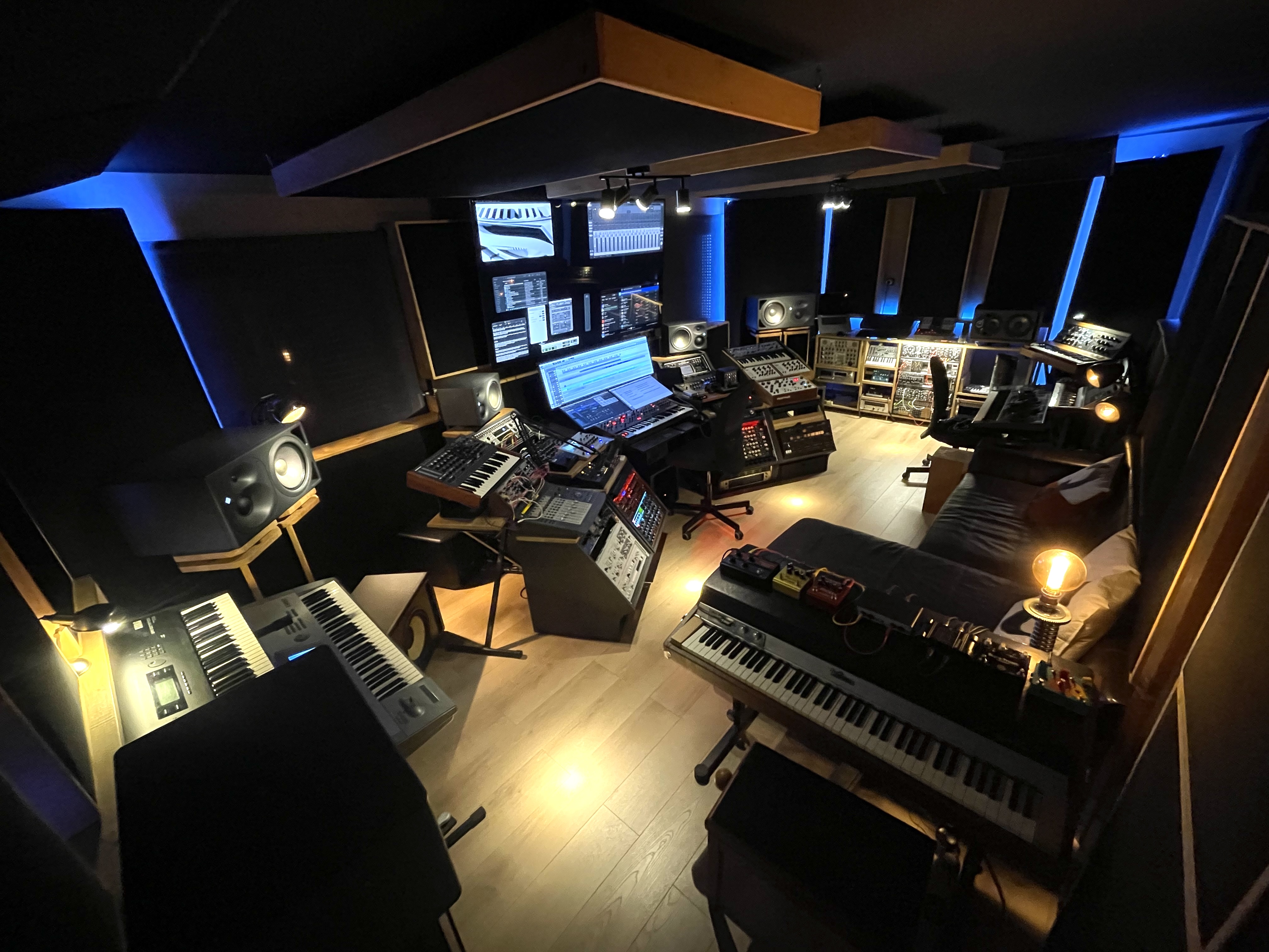 Hyper Music Studio A control room